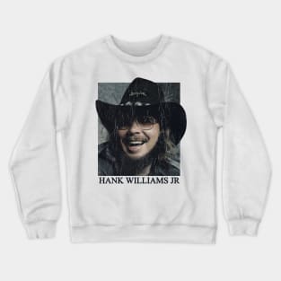 Retro vintage Hank Williams Jr Crewneck Sweatshirt